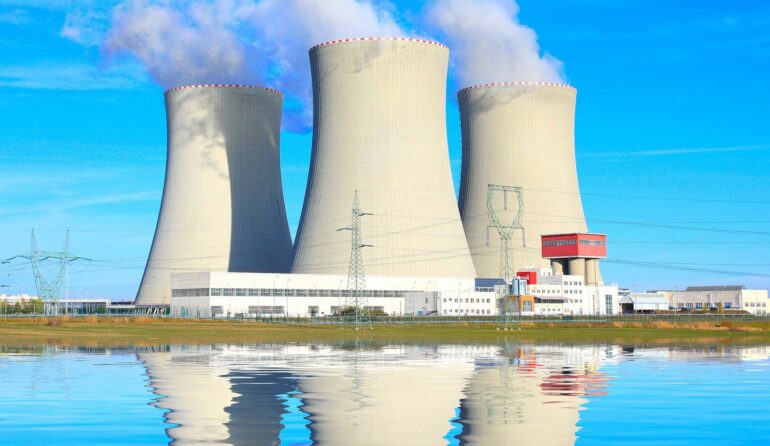 Nuclear power plant.